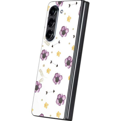 Flowers and Arrows Galaxy Z Fold5 5G Skin